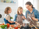 Cooking Class - Make a Rustic American Meal - Family Fun in Downtown Dallas: cooking together as a family with kids