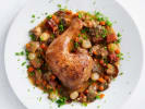 Team Building Cooking Class - Authentic French Fare in Manhattan: coq au vin with mushrooms and bacon
