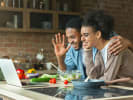 Online Cooking Class - Culinary Celebration of Hispanic Heritage Month: couple taking a virtual cooking class