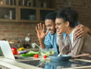 Online Cooking Class - Nine Ways to Fold Chinese Dumplings: couple taking a virtual cooking class