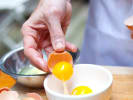 Online Couples Cooking Class - The Traditions of Tiramisu: cracking an egg yolk