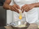 Cooking Class - Italian Food & Flavors in Downtown Dallas: cracking egg