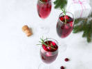 Online Mixology Class - Sparkling Holiday Champagne Cocktails: cranberry spritz