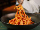 Cooking Class - Italian Kitchen Creations & Pasta: creamy linguine vodka sauce pasta