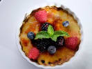 Cooking Class - Classic Braised Beef Brisket: creme brulee with berries