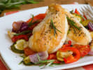 Team Building Cooking Class - French Feast in Culver City: crispy chicken thighs and ratatouille