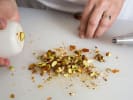 Cooking Class - Dark Chocolate Workshop: crushed nuts