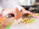 Cooking Class - Palak Paneer and Pistachio Kulfi Feast in Toronto: crushing pistachios