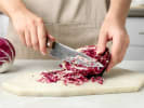 Cooking Class - Italian Romance - Date Night in Manhattan: cutting Radicchio