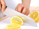Cooking Class - The Lemon Harvest: From Pasta to Madeleines: cutting a lemon