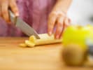 Cooking Class - Louisiana on the Table in South Bay & Peninsula: cutting bananas