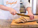 Cooking Class - Dough to Dinner Pasta Making in Northern Suburbs: cutting bread