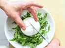 Cooking Class - Boards and Bites: A Charcuterie Experience: cutting burrata cheese