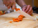 Cooking Class - Traditional French Recipes in Manhattan: cutting carrots