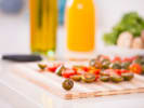 Cooking Class - Mastering Focaccia: cutting cherry tomatoes
