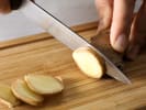 Cooking Class - Prepare South Indian Street Food and Desserts in Toronto: cutting ginger