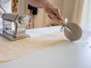 Cooking Class - Three Handmade Italian Pastas in Austin: cutting pasta