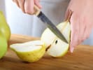Cooking Class - Autumn Baking Bliss Cooking Class in Downtown Dallas: cutting pears