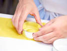 Cooking Class - Modern Roman Banquet: cutting ravioli