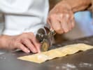 Cooking Class - Ravioli & Scratch-Made Italian Classics in Chattanooga: cutting ravioli pasta