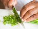 Cooking Class - Vibrant Asian Flavors Made Simple: cutting scallions