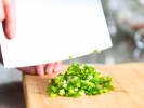 Cooking Class - Make Dumplings From Scratch at a Local Brewery: cutting scallions