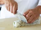 Cooking Class - Make Your Own Sushi: cutting sushi roll