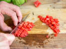 Cooking Class - Iconic Spanish Paella: cutting tomatoes