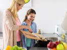 Cooking Class - Asian Cuisine for Little Chefs: cutting vegetables