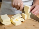 Cooking Class - Classic Breads & Butter in Manhattan: cutting butter