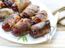 Cooking Class - Spanish Flavors From Andalusia in Manhattan: dates wrapped in bacon