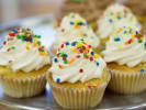 Cooking Class - Summer Series for Little Bakers in Northern Suburbs: vanilla frosted cupcakes with sprinkles