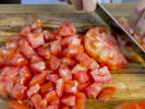Team Building Cooking Class - A Festival of Mexican Cuisine in Culver City: diced tomatoes