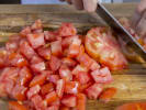 Cooking Class - French-Moroccan Fare in San Francisco: diced tomatoes