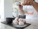 Cooking Class - Sampling the Streets of Lagos: dusting fried dough puff puff