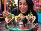 Food Tour + Drink Upgrade - Houstonâ€™s Iconic Tastes & Pours in Houston: eating tacos
