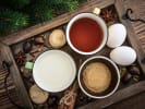 Online Mixology Class - Big-Batch Holiday Cocktails: eggnog ingredients