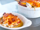 Cooking Class - Mediterranean Comfort Food in Mid-City Area: eggplant moussaka in a white dish