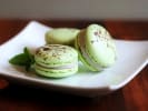 Cooking Class - Charming Shamrock Macarons in Manhattan: elegant green macarons with cacao garnish and mint