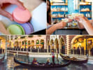Food Tour - Luxurious Culinary Experience With Celebrity Chefs in Las Vegas: enjoying cocktails and macarons at the venetian in las vegas on a food tour