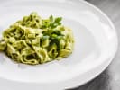 Cooking Class - Fresh Pasta and Spring Sauces with Chef Clemence in Santa Monica: fettucine with pesto