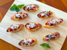 Cooking Class - Homestyle Scratch Cooking: filet mignon and red peppers on baguette