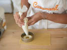 Cooking Class - Make Ravioli & Tagliatelle at a Craft Winery & Cider House in Minneapolis: filling ravioli pasta with ricotta