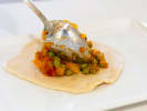 Team Building Cooking Class - Essential Indian Spread in Indianapolis: filling samosas