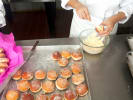 Cooking Class - Make Festive Donuts From Scratch in Manhattan: filling donuts with cream