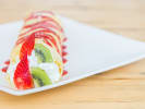 Cooking Class - Sushi With a Twist: finished crepe stuffed with fresh fruit