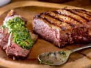 Cooking Class - Modern Steakhouse in Brooklyn: flank steak with chimichurri