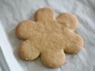 Cooking Class - Dessert Treats: Cookies, Gluten-Free Cupcakes and Shakes in Huntington Beach: flower cookie