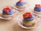Cooking Class - Dessert Treats: Cookies, Gluten-Free Cupcakes and Shakes in Huntington Beach: flower cupcakes