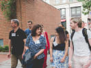 Food Tour - Taste of Classic Philly in Philadelphia: food tour guests strolling